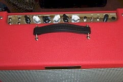 Geneva Red's Victoria amp from the top