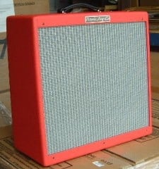 Geneva Red's Victoria amp in custom red