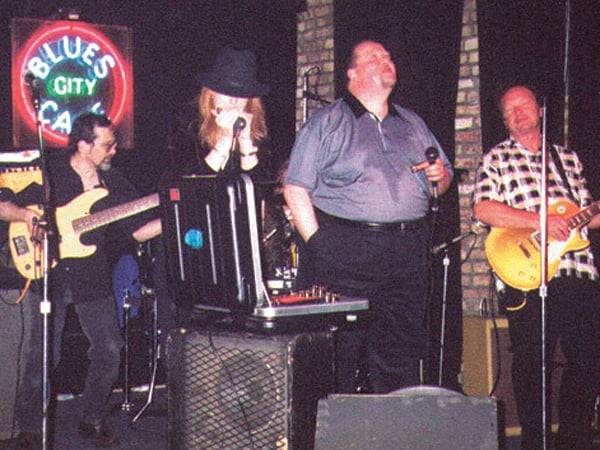 Geneva Red with Paul DeLay and his band